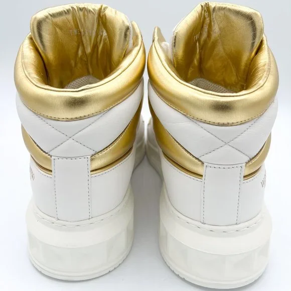 Valentino Garavani Roman Stud high-top sneakers Sz 44 - Picture 3 of 9